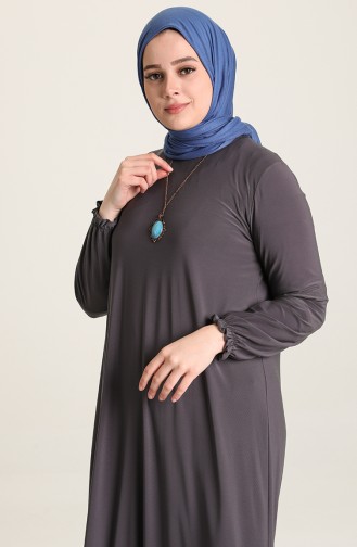 Robe Hijab Gris 80060-02