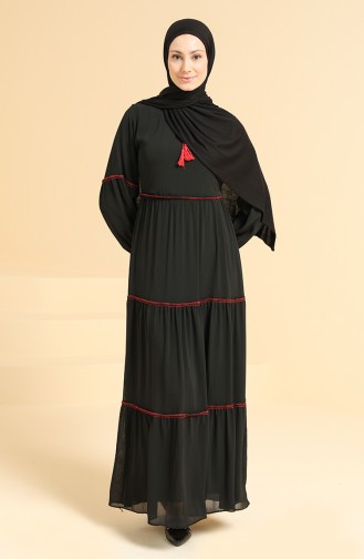 Robe Hijab Noir 0805-03
