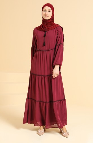 Zwetschge Hijab Kleider 0805-04