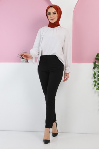 Dar Paça Pantolon 6023 Siyah