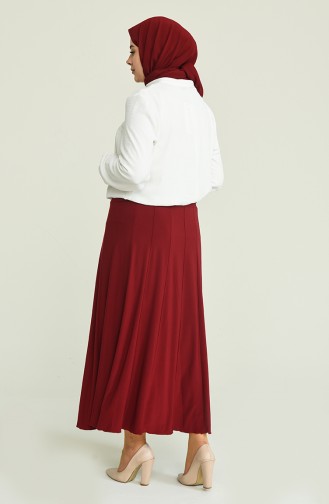 Claret Red Skirt 85051-01