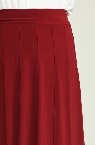 تنورة أحمر كلاريت 85051-01