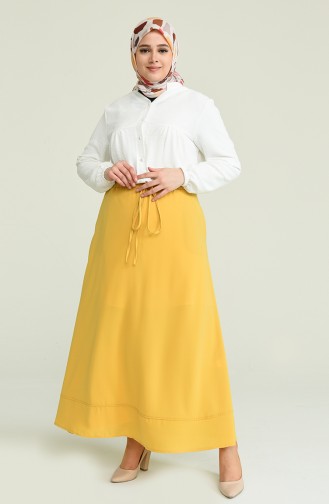Mustard Skirt 1752-04