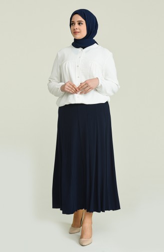 Navy Blue Rok 85051-02