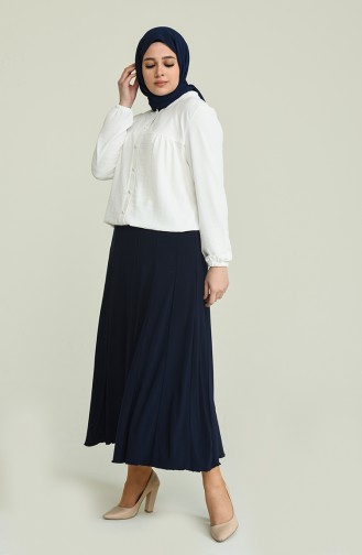 Navy Blue Skirt 85051-02