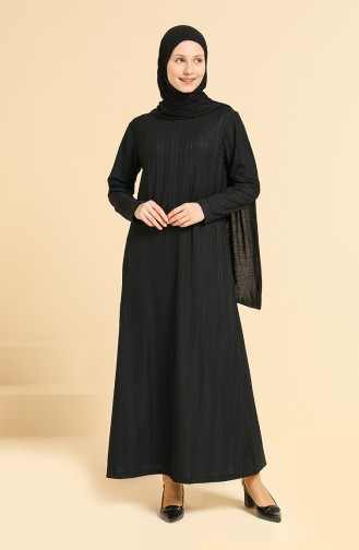 Robe Hijab Bleu Marine 0421-02