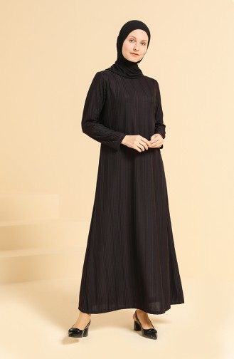 Robe Hijab Pourpre 0421-01