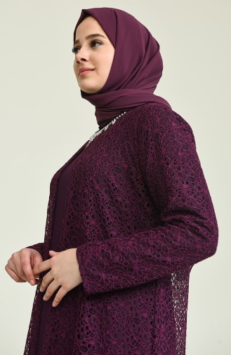 Habillé Hijab Plum 2220-03