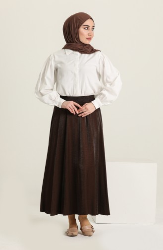 Brown Skirt 7041-02