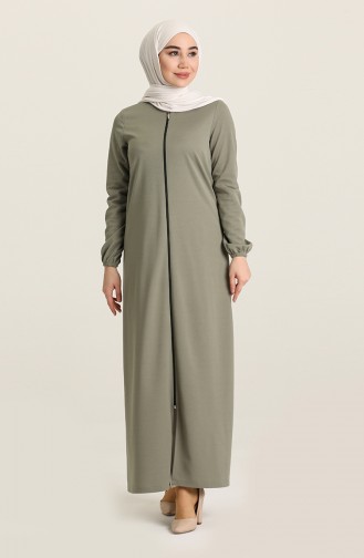Abayas Vert noisette 1011-09