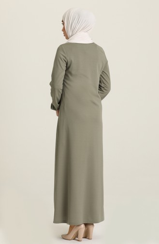 Abayas Vert noisette 1011-09