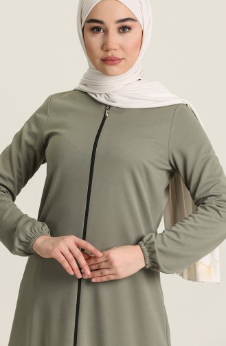 Abayas Vert noisette 1011-09