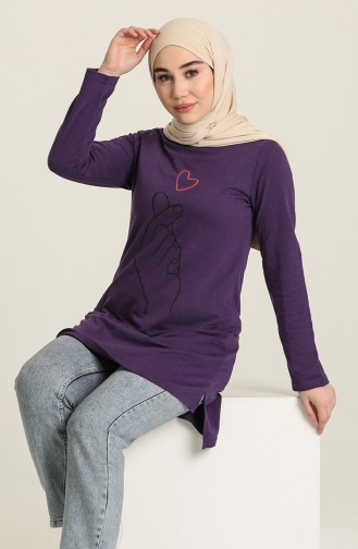 Dark Purple Tunics 3057-13