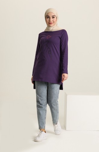 Dark Purple Tunics 3057-13