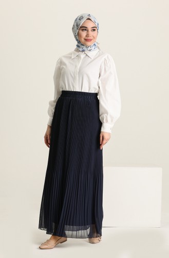 Navy Blue Rok 3009-02