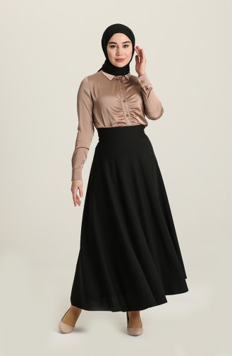 Robe Islamique 2146-06 Noir 2146-06