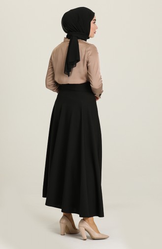 Robe Islamique 2146-06 Noir 2146-06