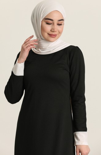 Black İslamitische Jurk 3308 -03