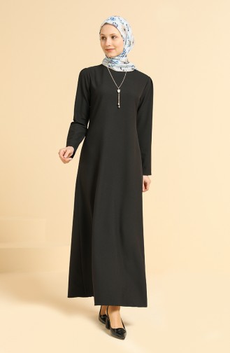 Robe avec Collier 4508-07 Noir 4508-07