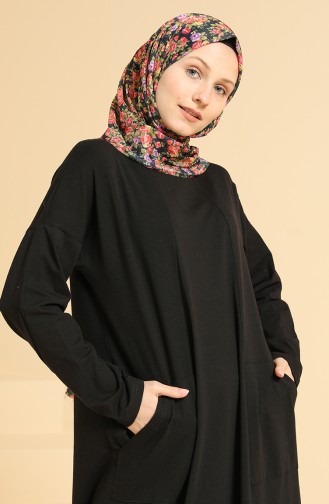 Black İslamitische Jurk 201447-01