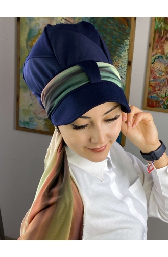 Turban Pret-a-Porter Couleur Brun 73BST060322-17