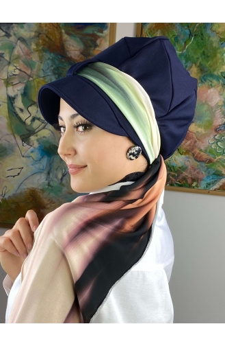 Turban Pret-a-Porter Couleur Brun 73BST060322-17