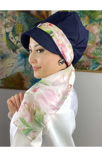 White Ready to Wear Turban 73BST060322-19