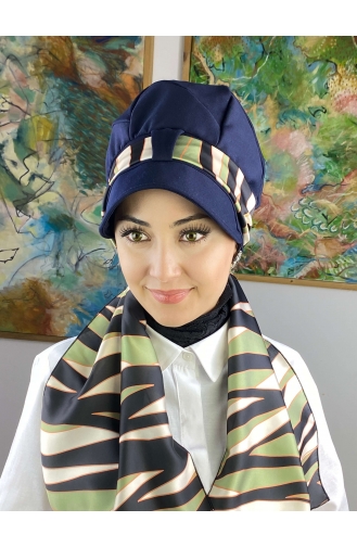 Turban Pret-a-Porter Vert Millitaire 73BST060322-03