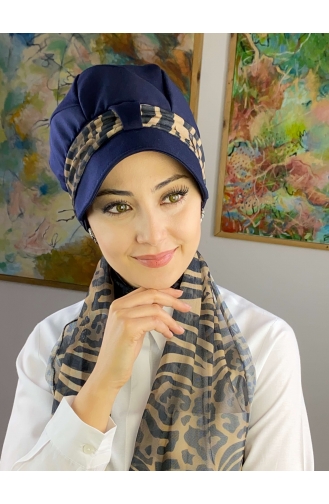 Turban Pret-a-Porter Couleur Brun 73BST060322-05