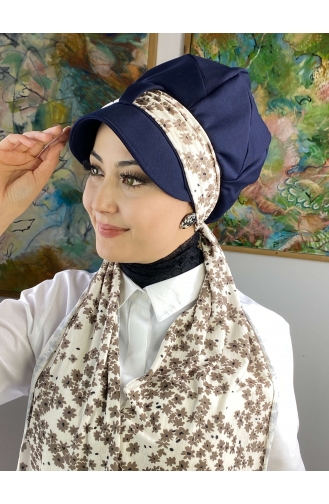 Milk Coffee Ready to Wear Turban 73BST060322-09