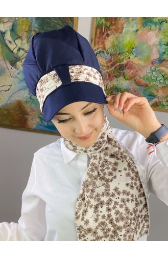 Milk Coffee Ready to Wear Turban 73BST060322-09