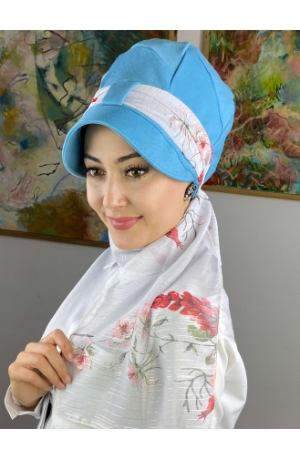 Sky Blue Ready to wear Turban 92BST060322-11