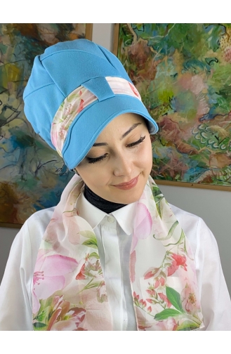 Turban Pret-a-Porter Bleu Ciel 92BST060322-01