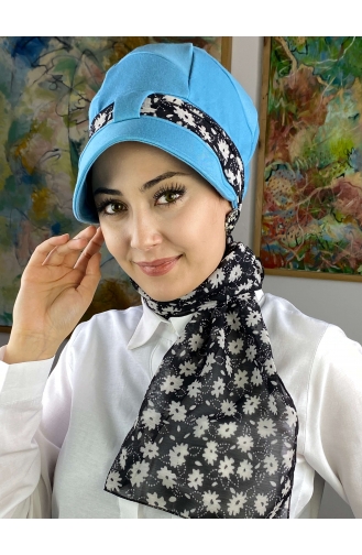 Sky Blue Ready to wear Turban 92BST060322-03