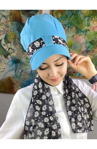 Sky Blue Ready to wear Turban 92BST060322-03