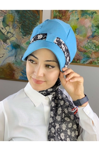Sky Blue Ready to Wear Turban 92BST060322-03