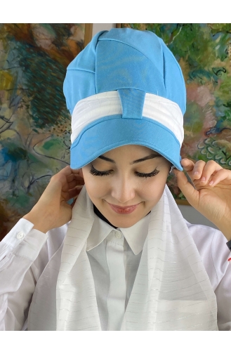 Sky Blue Ready to Wear Turban 92BST060322-04