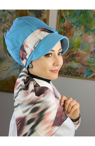 Sky Blue Ready to Wear Turban 92BST060322-09