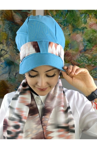 Sky Blue Ready to Wear Turban 92BST060322-09