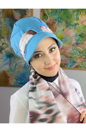 Sky Blue Ready to Wear Turban 92BST060322-09