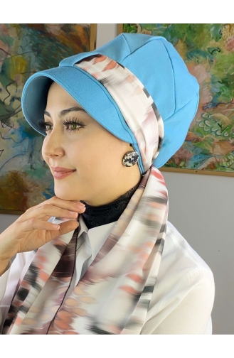 Sky Blue Ready to Wear Turban 92BST060322-09