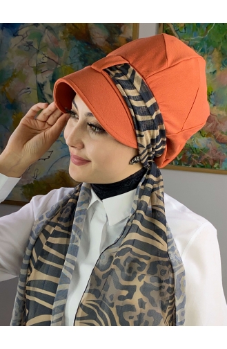 Orange Ready to wear Turban 104BST060322-01