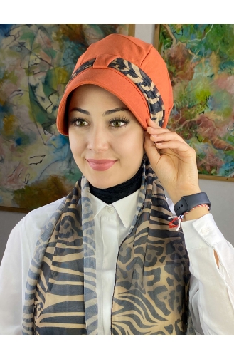 Orange Ready to Wear Turban 104BST060322-01