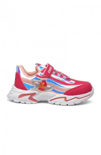 Cool Jezy Kız Çocuk Işıklı Günlük Sneaker Spor Ayakkabı Fuşya