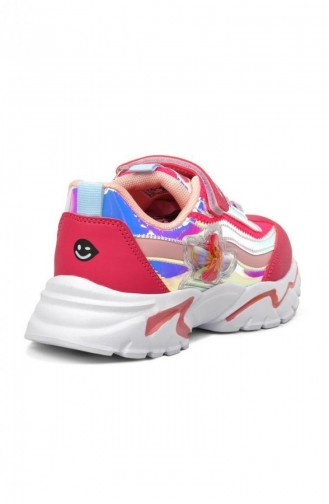 Cool Jezy Kız Çocuk Işıklı Günlük Sneaker Spor Ayakkabı Fuşya