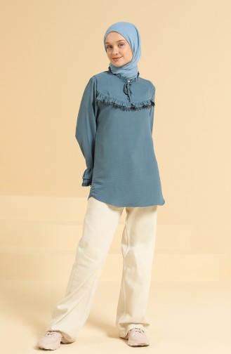 Indigo Blouse 0547-04
