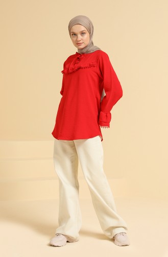Red Blouse 0547-08