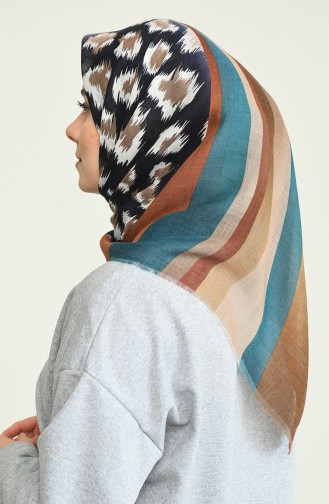 Oil Blue Hoofddoek 13157-11