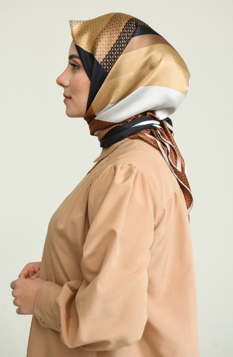 Karaca Rayon Eşarp 80956-11 Krem Gri