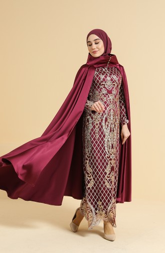 Habillé Hijab Fushia 11836